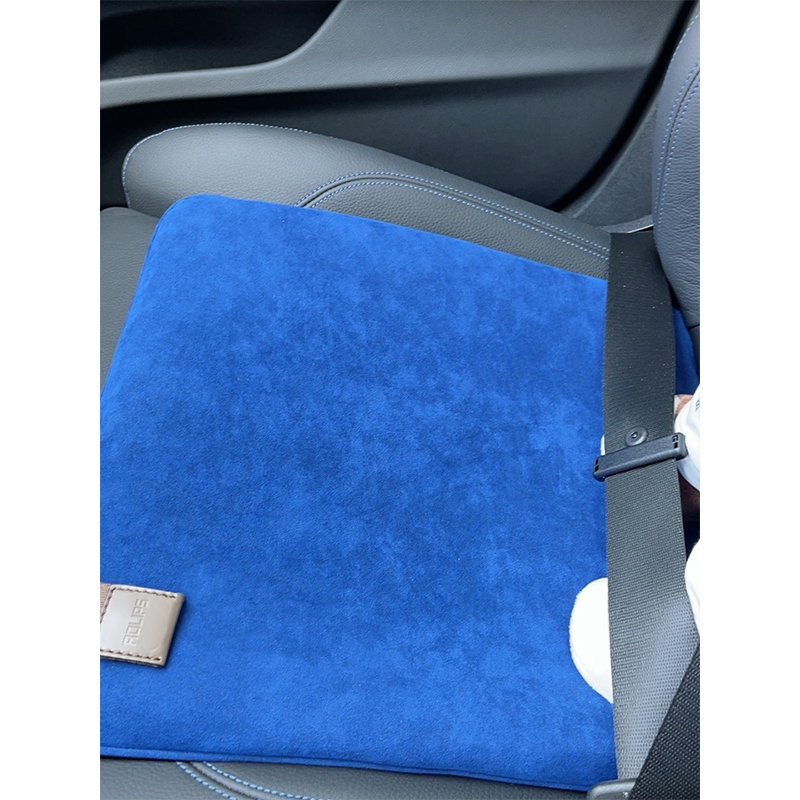 Leather Car Memory Foam Heightening Seat Cushion for Short People Driving,Hip(Coccyx/Tailbone) and Lower Back Pain Relief Butt Pillows,for Truck,SUV,Office Chair,Wheelchair,etc.